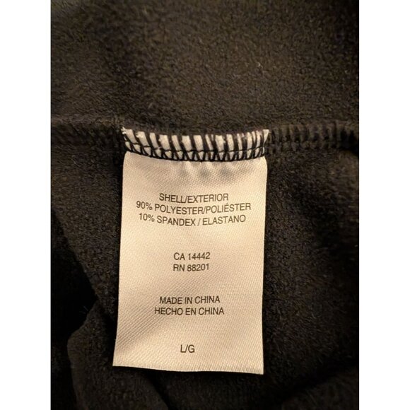 Mondetta Black Cozy Button-Up Long-Sleeve Shacket L - Picture 4 of 4